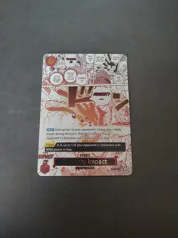 Honesty Impact (Alternate Art) OP11-018 A Fist of Divine Speed Foil - Image 1