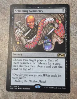 MTG Magic: Core Set 2020: Scheming Symmetry #113/280 Rare - NM - Image 1