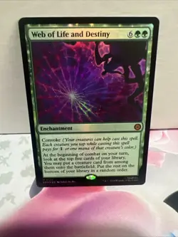 MTG - Web of Life and Destiny FOIL - Marvel's Spider-Man (SPM) - Image 1