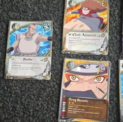 Bandai Naruto CCG PR Promo 8-Card Lot + Naruto Goku Promo Card (Ninja Storm 3) - Image 2