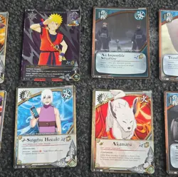 Bandai Naruto CCG PR Promo 8-Card Lot + Naruto Goku Promo Card (Ninja Storm 3) - Image 3