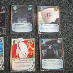 Bandai Naruto CCG PR Promo 8-Card Lot + Naruto Goku Promo Card (Ninja Storm 3) - Image 4