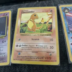 Pokemon TCG Vintage Lot of 7 Cards - Mewtwo, Lapras, Shadowless Charmander, etc. - Image 3