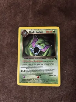 Pokemon TCG WOTC Vintage Rare Lot – Dark Golbat Team Rocket + 2× Muk Base Set - Image 5