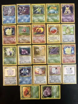 Pokemon TCG Vintage Card Holo Lot (22) Blastoise Venusaur Base Set Jungle Fossil - Image 1