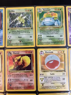Pokemon TCG Vintage Card Holo Lot (22) Blastoise Venusaur Base Set Jungle Fossil - Image 3