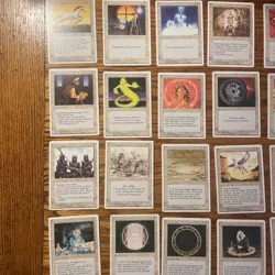 MTG: Vintage ‘95 4th Edition 85 Card Mixed Lot - Magic The Gathering - Image 1