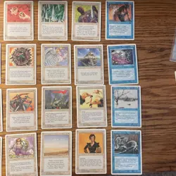 MTG: Vintage ‘95 4th Edition 85 Card Mixed Lot - Magic The Gathering - Image 2