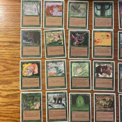 MTG: Vintage ‘95 4th Edition 85 Card Mixed Lot - Magic The Gathering - Image 5