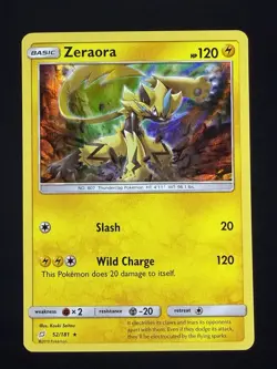 Zeraora 52/181 Holo Team Up Pokemon Card - Image 1