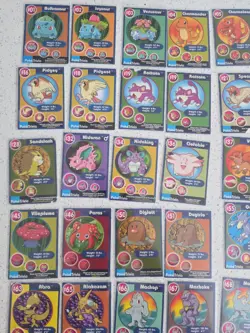 Pokemon TCG Trivia Cards Burger King Bundle Set Collection 98 Cards Mewtwo Pika - Image 2