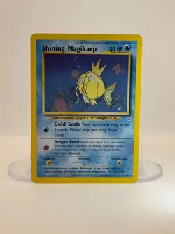 Shining Magikarp 66/64 Neo Revelation Holo Rare Pokemon Card Nintendo LP - Image 1