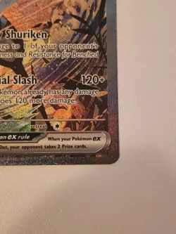 Pokemon TCG Greninja EX 132 Scarlet & Violet Promo Holo Card NM/M Condition - Image 5