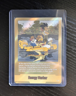Bandai Dragon Ball Super Card Game Son Goku Gold Energy Marker Foil Promo E-79 - Image 1