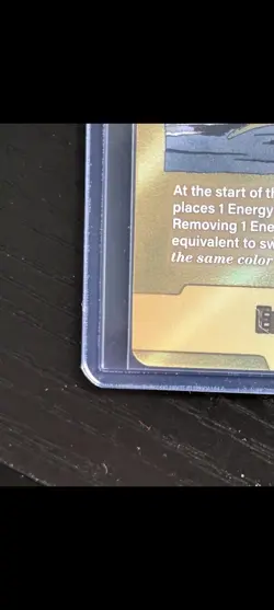 Bandai Dragon Ball Super Card Game Son Goku Gold Energy Marker Foil Promo E-79 - Image 5