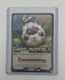 Anime Expo 2026 Palworld Official Card Game Lamball Promo AX Exclusive Bushiroad - Image 1