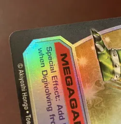 Digimon D-Tector MEGAGARGOMON Holo Foil TCG Card 2002 Bandai, DT-111 MEGA 85MPP - Image 3