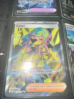 Pokemon Trainer Supporter Canari Holo ASC 257/247 English Card - Image 1