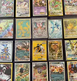 100x Pokemon Cards bulk lot, 1x Ultra rare card, 15x holo / reverse holo cards - Image 1