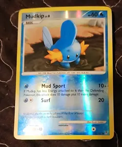 Pokemon Mudkip Reverse Holo Card 116/147 Supreme Victors 2009 - Image 1
