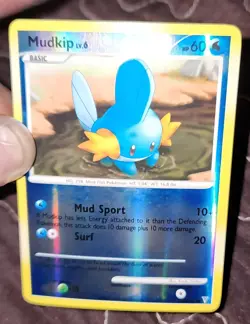 Pokemon Mudkip Reverse Holo Card 116/147 Supreme Victors 2009 - Image 5