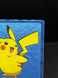 (MP) Pikachu Meiji Get Card Blue Metallic Promo Rare Japanese Pokemon Card #7 - Image 5