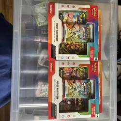 2 X Pokemon TCG First Partner Illustration Collection Series 2 New Sealed Box - Image 1