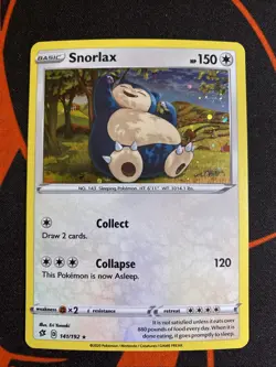 Snorlax (Cosmos Holo) 141/192 Miscellaneous Cards & Products Promo NM - Image 1
