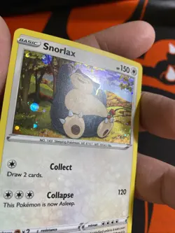 Snorlax (Cosmos Holo) 141/192 Miscellaneous Cards & Products Promo NM - Image 3