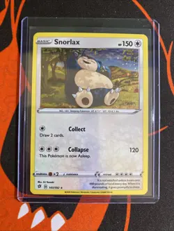 Snorlax (Cosmos Holo) 141/192 Miscellaneous Cards & Products Promo NM - Image 5