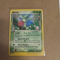 Pokemon TCG Dragon Roselia 9/97 Holo Rare Holo 60HP English Basic - Image 1