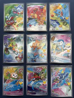 Pokemon First Partner Collection - Series 1 Complete Full Set of 9 (DESCRIPTION) - Image 1