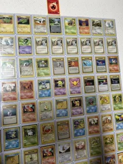 Pokemon Collection 100 Cards - Vintage Lot w/toploaders - Image 1