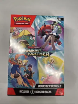 Pokemon TCG Journey Together Booster Bundle SEALED - 6 Booster Packs - Image 1