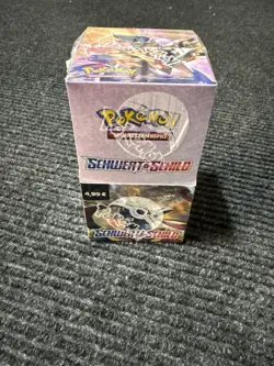 Pokemon Schwert & Schild lot of 3 booster kiosk 18 boosters per carton - Image 4
