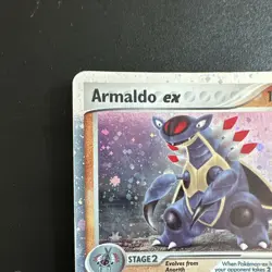 Pokemon TCG Armaldo ex 84/92 Legend Maker Holo Ultra Rare 160HP Eng 2006 - Image 3