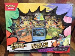 Pokemon TCG Mega Evolution Ascended Heroes First Partners Deluxe Pin Collection - Image 1