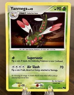 Pokemon TCG Yanmega 005/017 POP Series 8 Holo NM - Image 1