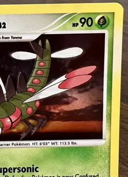 Pokemon TCG Yanmega 005/017 POP Series 8 Holo NM - Image 3