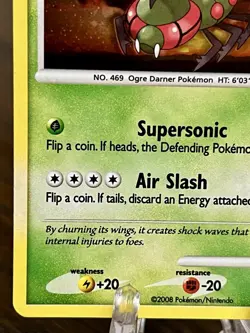 Pokemon TCG Yanmega 005/017 POP Series 8 Holo NM - Image 4