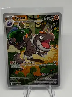 Pokemon TCG Tyrunt MEP070 Pokemon Center Stamped - Image 1