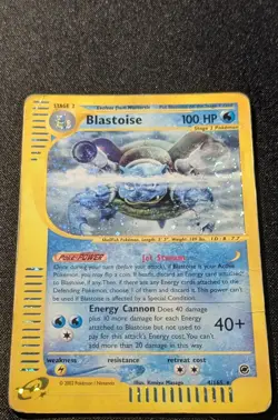 Pokemon EXPEDITION - Blastoise Dragonite Mew Skarmory Typhlosion - Holo - ENG - Image 4