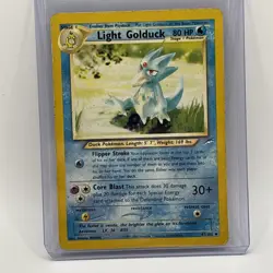 Light Golduck 47/105 HP Neo Destiny Uncommon Pokemon Vintage - Image 1