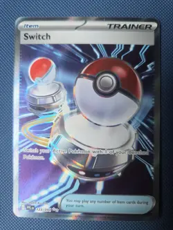 Switch 123/094 Me02: Phantasmal Flames Holo Pokemon TCG NM - Image 1