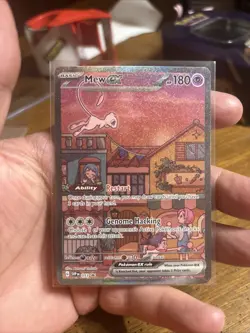 Pokemon TCG Mew ex 053 SV Scarlet & Violet 151 UpC Promo English - Image 3