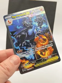 Mega Charizard X ex 125/094 Phantasmal Flames Special Illustration Rare Pokemon - Image 5