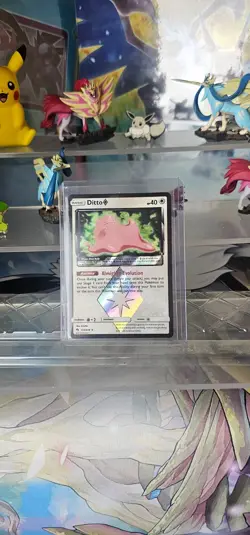 Ditto ◇ 154/214 Prism Star Rare Lost Thunder Pokemon - Image 2