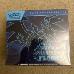 Pokemon TCG Mega Evolution Phantasmal Flames Elite Trainer Box ETB - NEW SEALED - Image 1