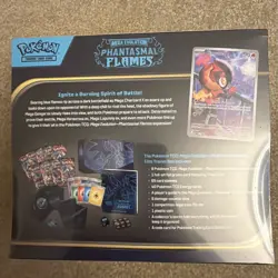 Pokemon TCG Mega Evolution Phantasmal Flames Elite Trainer Box ETB - NEW SEALED - Image 2