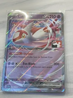 Pokemon Latias ex English Prize Pack Series Double Rare Holo 076/191 210 HP - Image 3